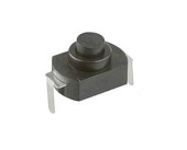 YT-1208-BM 12x8x8mm 30V 1A с фиксацией черная