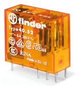 RELAY 405280240000 24V/2*8A (8 конт)