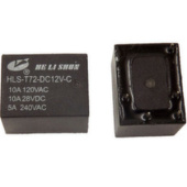 RELAY T72 12VDC (843) 12V/10A (5 конт)