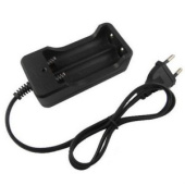 ЗУ для 2-х аккум 18650 с сетевым шнуром ток 1,0А