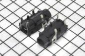 Гнездо 3,5 мм стерео пластик на печать (4 pin 14х7)