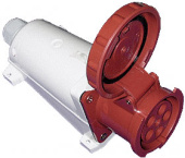 Розетка 135 3P+PE+N 63A 380В IP44 ЭКФ