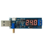DC-DC вход USB 5В выход 1,2-24В с LED дисплеем и регул. до 3W