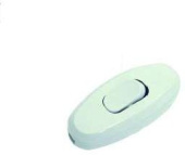 Выключатель для бра (клавишный) Makel белый/бел.кн. (10014)