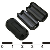 Фильтр ферритовый на провод ZCAT1325-0530A-BK, d=3...5 мм