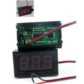 Вольтметр LED 3-х разрядн 5-120В