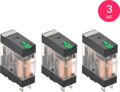 RELAY OGR-1-2-DC24V-L-B с LED 24V/8A (8 конт)