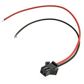 SM2,54 connector 2P*150mm 22AWG Female Межплатный кабель