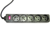 Сетевой фильтр ФАЗА FOP-05GS-180 (5р/1,8м) 3*0,75