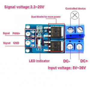  XY-MOS   KZY4807M 15A 400W