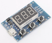 Генератор сигналов дисплей LED 2 выхода 1Гц ~ 150кГц microUSB 5-30В