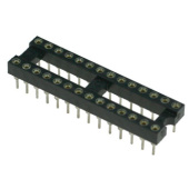 SOCKET DIP-28*2.54 цанговые узкие