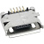 micro USB B 5pin тип 4 (выводы крепления в сторону) (MB525)