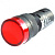 AD16DS d16мм 230В AC красн. Лампа светосигнальная