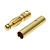 Штекер банан+гнездо (комплект) PolyMax Gold GOLD D=4mm