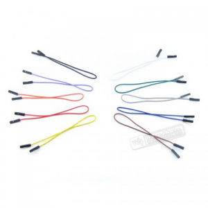 Jumper Wire 1-pin 2.54-pitch 200mm [10 pcs pack]